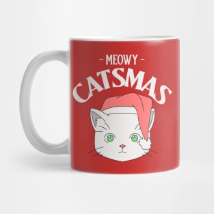 Meowy Catsmas Mug